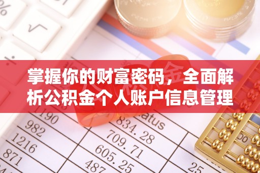 德阳掌握你的财富密码，全面解析公积金个人账户信息管理与优化
